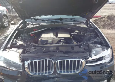 2017 BMW X3 xDrive35I z USA, uszkodzony, nr VIN 5UXWX7C33H0W39827